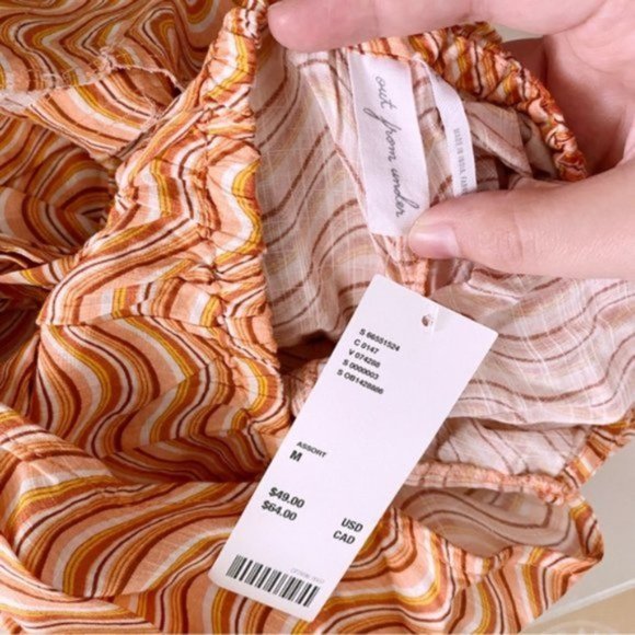 Urban Outfitters | Sand Dollar Romper Assorted Wavy Groovy Pink 70s Style New - Picture 13 of 15